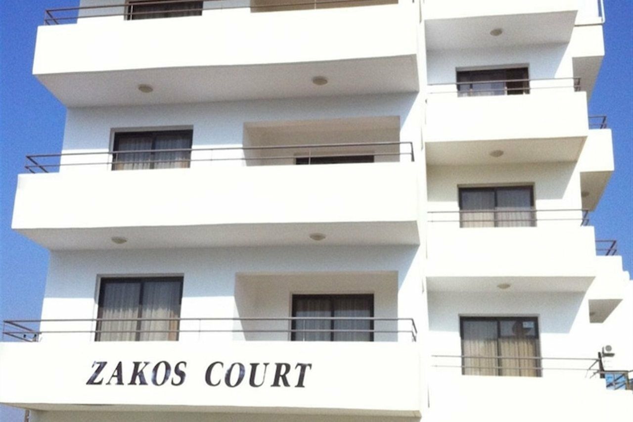 Zakos Court Apartments Lárnaca Exterior foto